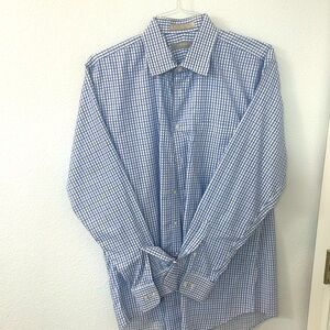 Long sleeve button up shirt, Nordstrom brand, trim fit